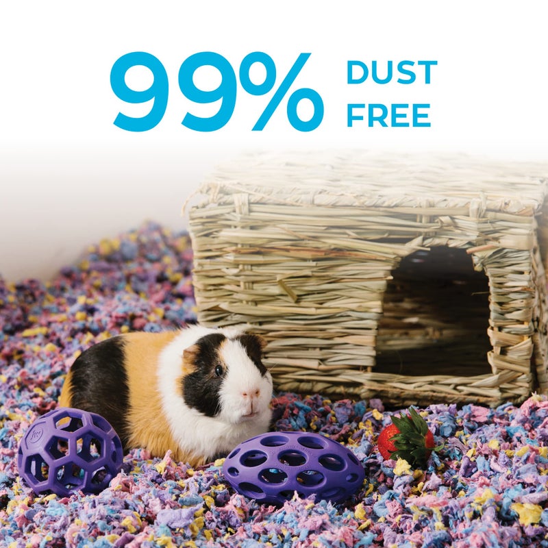 Carefresh 99% Dust-Free Confetti Natural Paper Small Pet Bedding with Odor Control, 10 L - Image 4