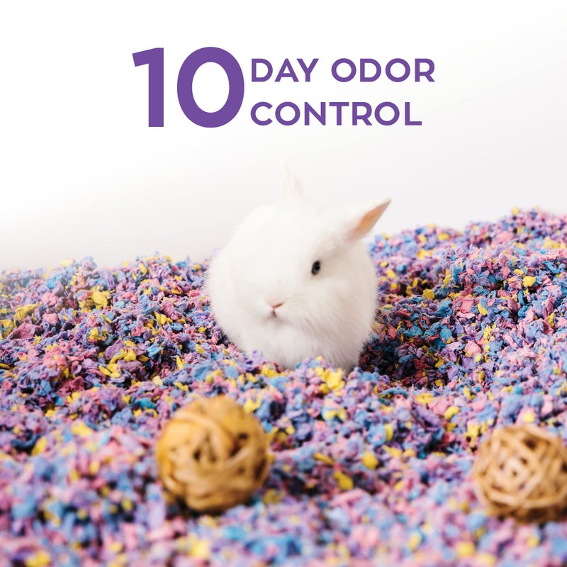 Carefresh 99% Dust-Free Confetti Natural Paper Small Pet Bedding with Odor Control, 10 L - Image 2