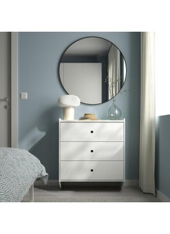 Zaboon Chest Of 3 Drawers, White/Wall Mounted, 69X78 Cm  - Image 3