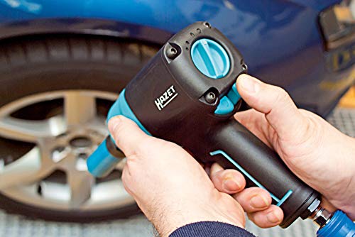 Hazet Pneumatic Impact Wrench 9012EL-SPC I Max. Loosening Torque 1700 Nm, Square 12.5 Mm (1/2 Inch) I Low-Vibration Tool for Tightening and Loosening Screws - Image 3