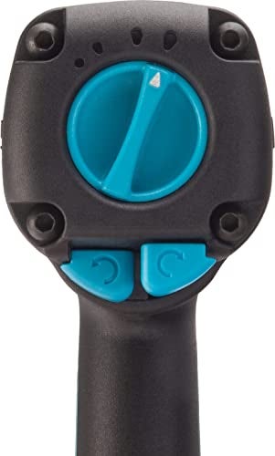 Hazet Pneumatic Impact Wrench 9012EL-SPC I Max. Loosening Torque 1700 Nm, Square 12.5 Mm (1/2 Inch) I Low-Vibration Tool for Tightening and Loosening Screws - Image 5