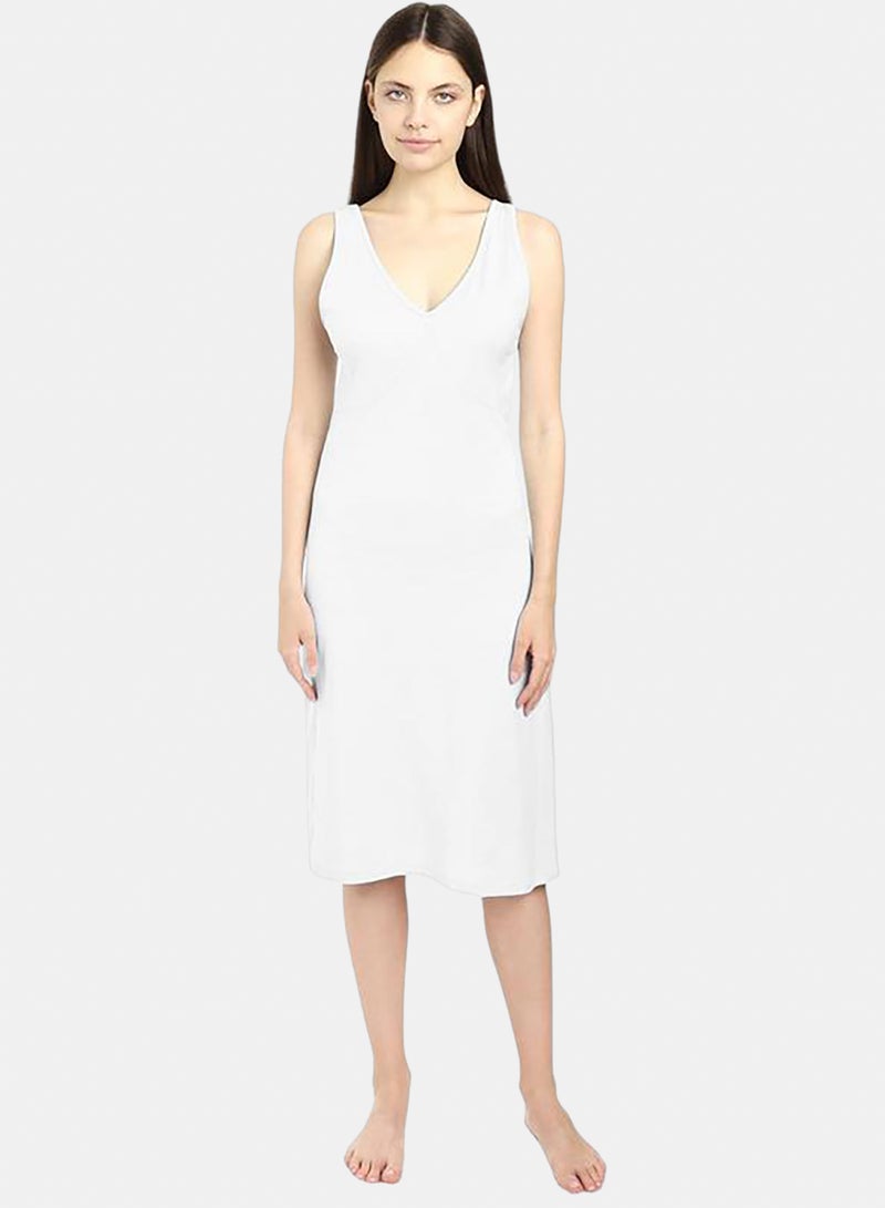 Dahab Cotton Basic V-Neck Full Slip - Image 1