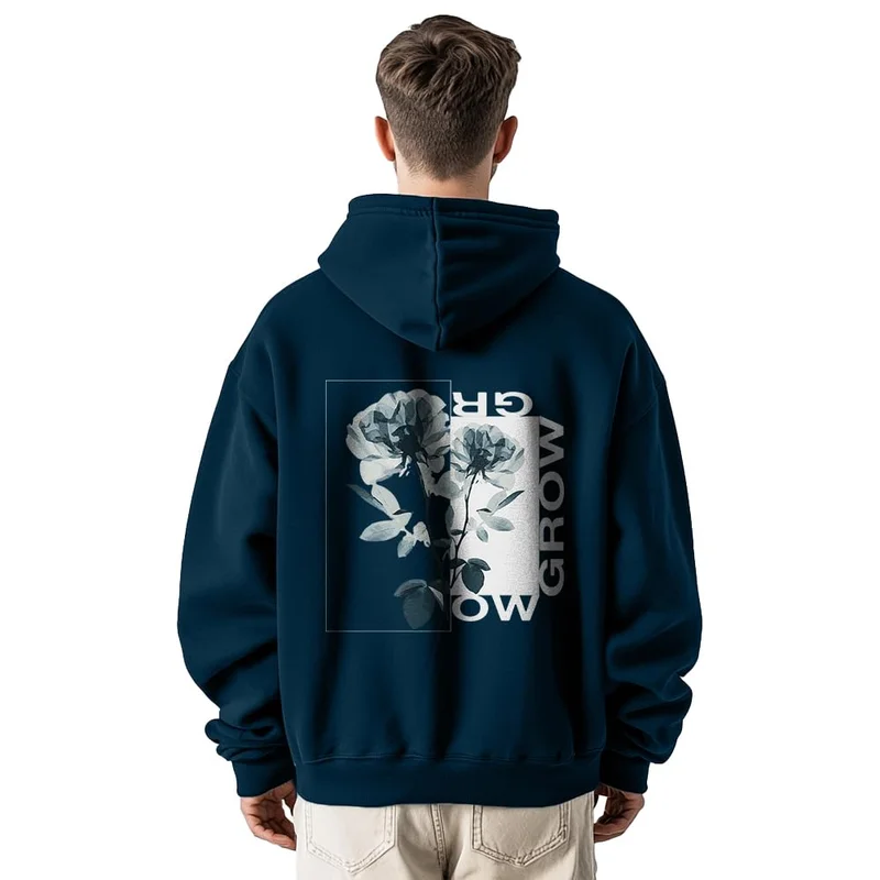 نوبيرو هوديز نوبرو كبيرة الحجم للرجال - أزرق داكن