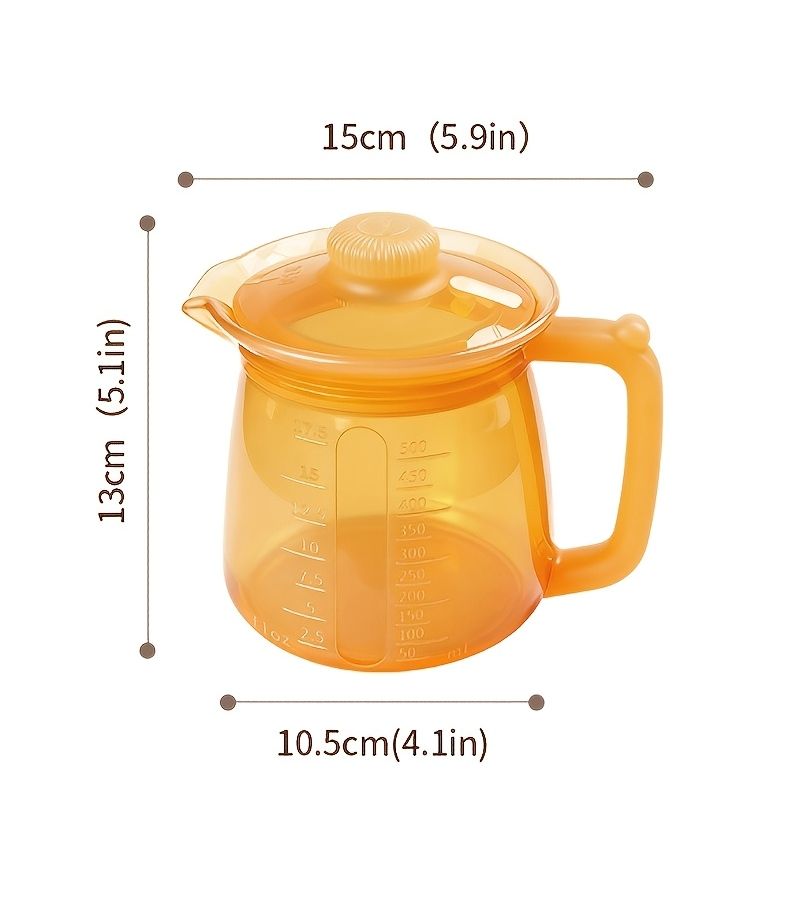 Silicone Milk Warmer Cream Color for Coffee Tea Kettle Hot Water Pot - Image 2