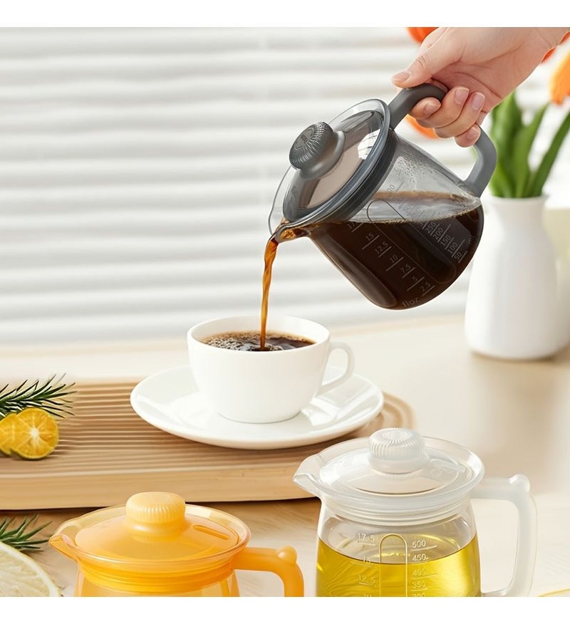 Silicone Milk Warmer Cream Color for Coffee Tea Kettle Hot Water Pot - Image 1