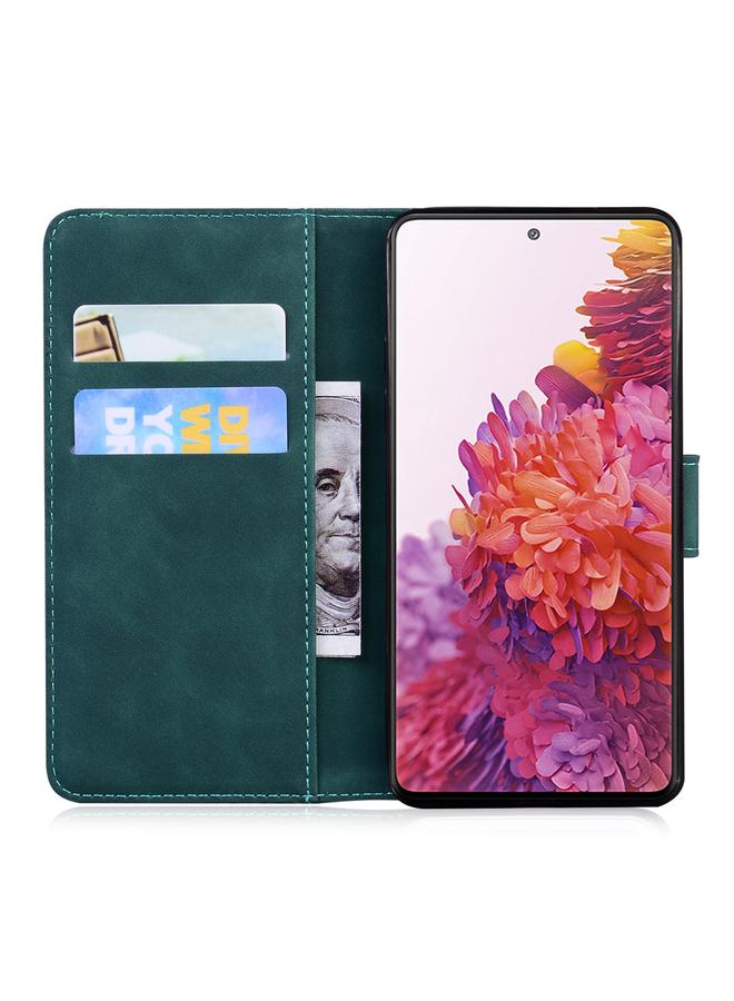 S-TOP Case For Samsung Galaxy S20 FE/S20 Lite/S20 FE 5G Skin Feel Pure Color Flip Leather Phone Case - Image 4