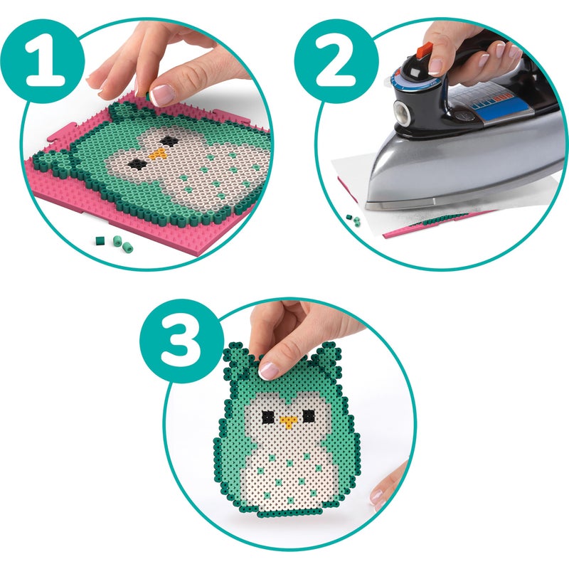 Perler Squishmallows Fused Bead Activity Kit with 5 Unique Patterns, Finished Project Sizes Vary, Multicolor 4393 Pieces - Image 4