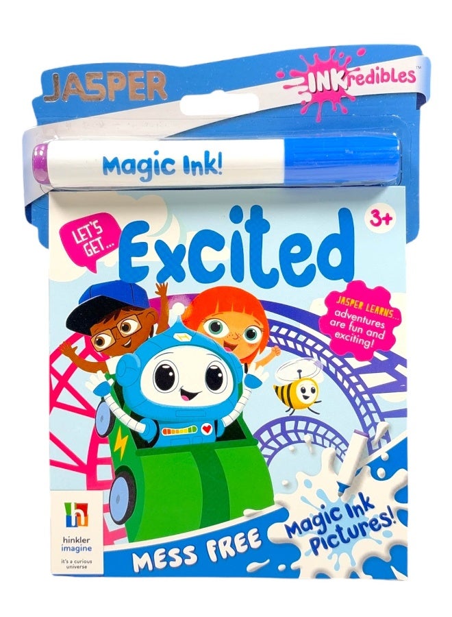 Inkredibles: Jasper Let'S Get Excited Magic Ink Pictures - Image 1