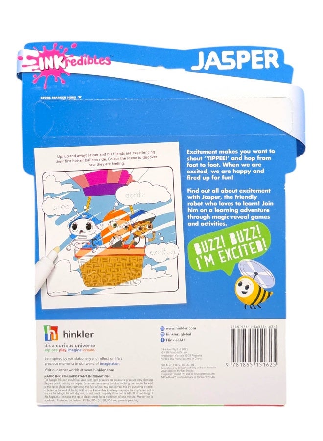 Inkredibles: Jasper Let'S Get Excited Magic Ink Pictures - Image 2