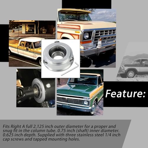 XTPTFABS Lower Steering Column Bearing Compatible with 1966-1972 1973-1979 Ford Trucks F150 F250 and 1976-1979 Broncos - Image 4