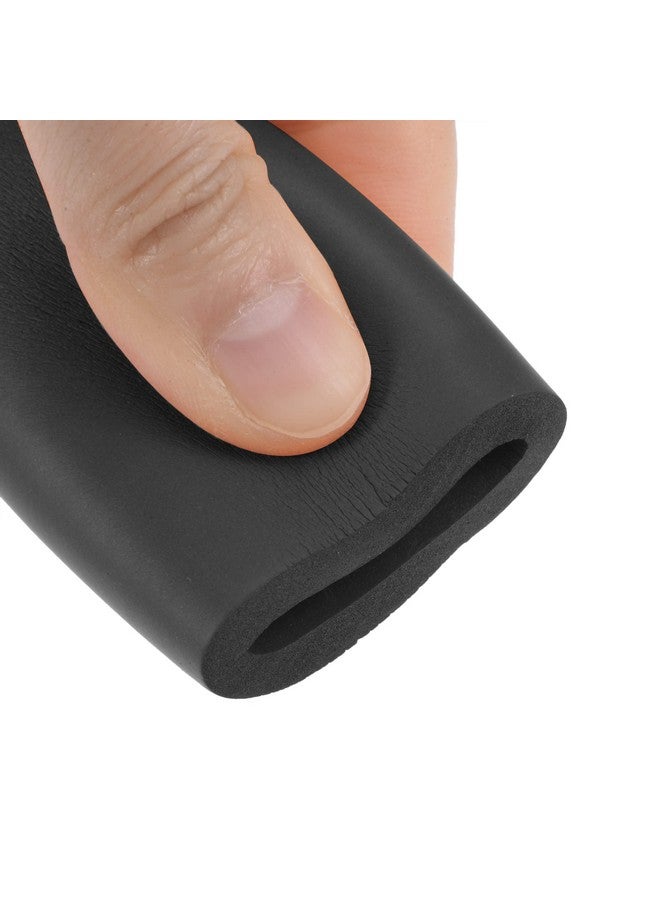 يو إكس سيل أنبوب إسفنجي من uxcell لدعم قبضة المقبض، عزل الأنابيب، قطر داخلي 25 مم (1 بوصة) وقطر خارجي 35 مم وطول 1 متر، أسود - Image 4