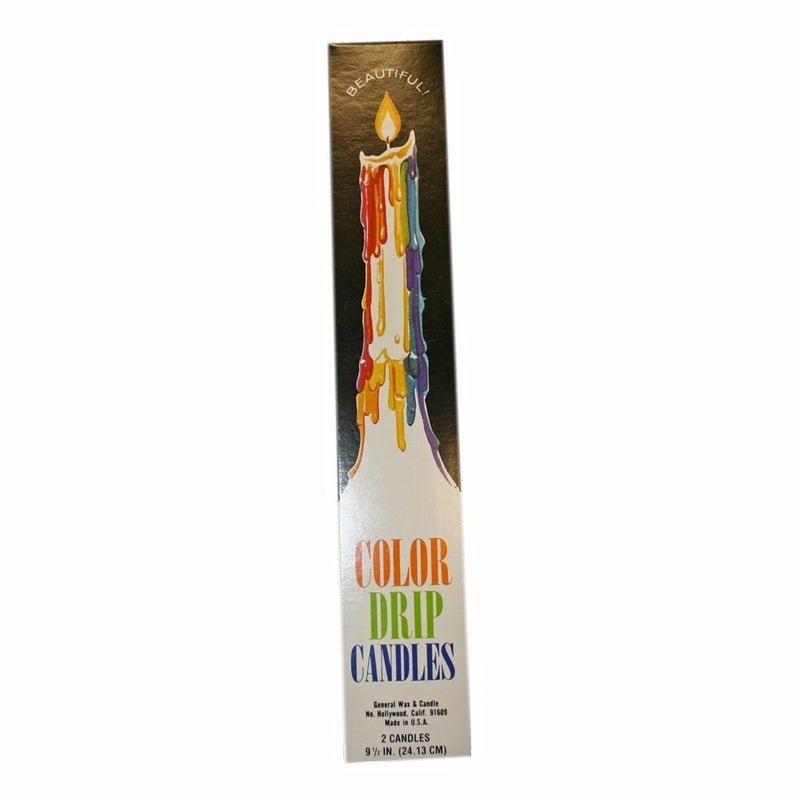 Benjamin International Color Drip Candles, 4-Pack (8 candles total) - Image 3