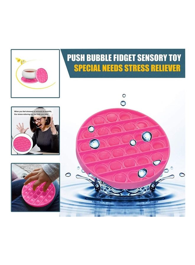 NIBEMINENT Round Shaped Push Pop Bubble Sensory Fidget - Image 5