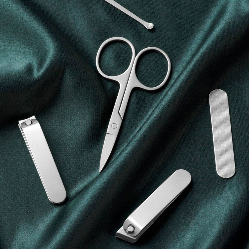 Xiaomi Mijia Nail Clippers Set Stainless Steel Trimmer Pedicure Care Clippers Earpick Nail File Professional Beauty Trimmer Tool - Image 5
