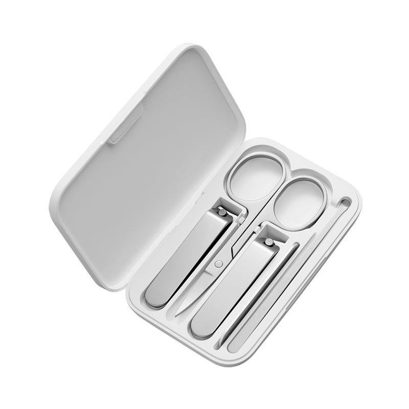 Xiaomi Mijia Nail Clippers Set Stainless Steel Trimmer Pedicure Care Clippers Earpick Nail File Professional Beauty Trimmer Tool - Image 1