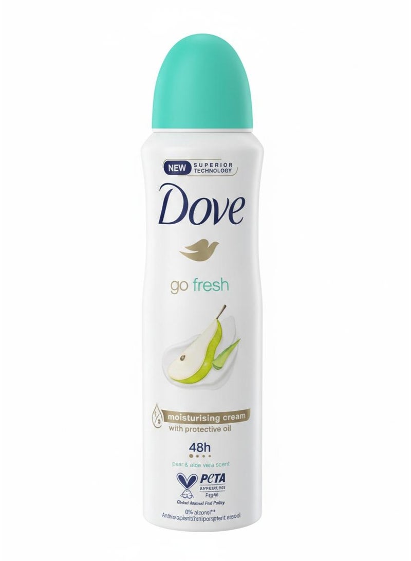 Dove Go Fresh Pear & Aloe Vera Deodorant - 150ml - Image 1