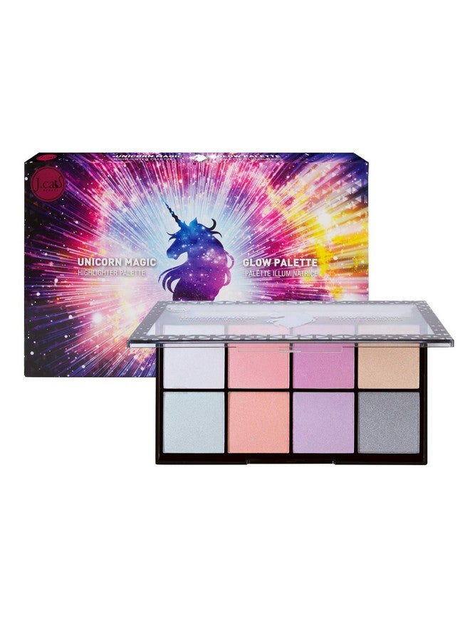 J.Cat Beauty 8 Square Palette Unicorn Magic Glow Palette - Image 2