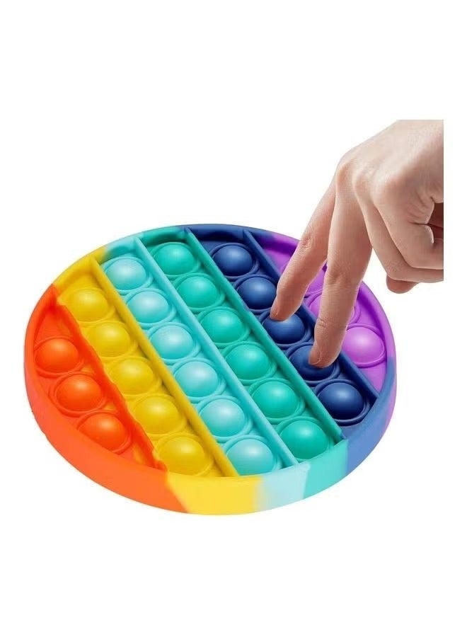 Kids Novelty Toys Push Pop Bubble Sensory Sensory Fidget Toy Reduces Stress And Anxiety Round Shape - Image 1
