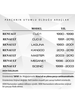 DNC Auto Part Fender Signal 2 Piece For Renault Clio, Nissan Primastar, Dacia Duster  - Image 3