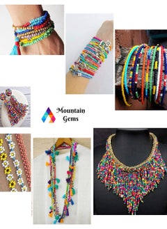 Mountain Gems Craft Beads Assorted Kit with Organizer Box for DIY STARTER KIT  - Image 5