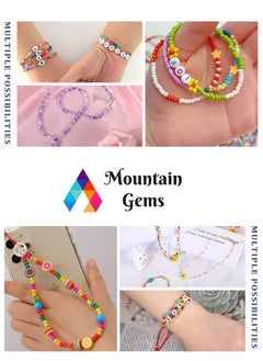 Mountain Gems Craft Beads Assorted Kit with Organizer Box for DIY STARTER KIT  - Image 4