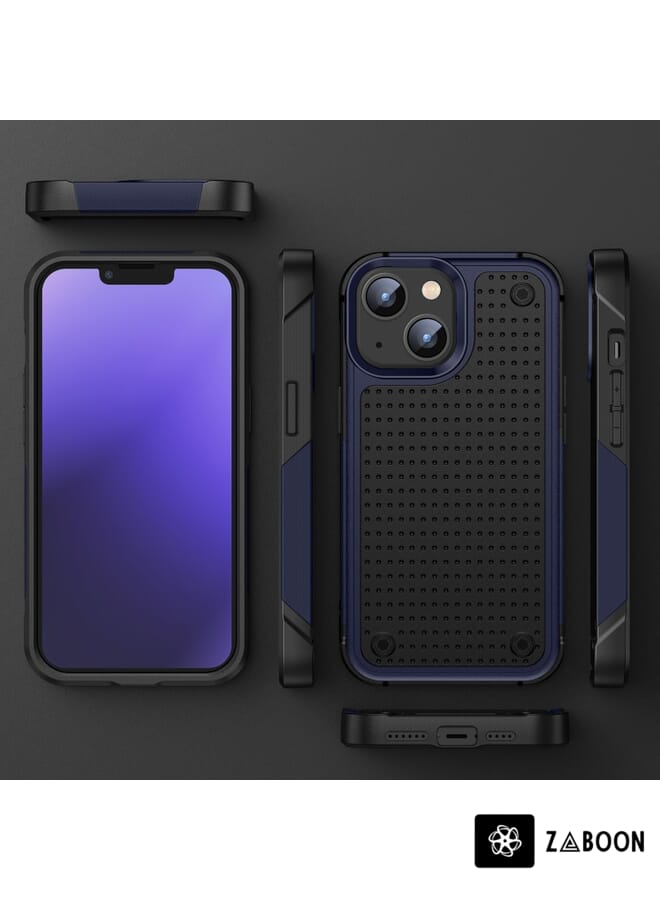 Zaboon Protective Case Cover For iPhone 14 PC + TPU Shockproof Protective - Image 2