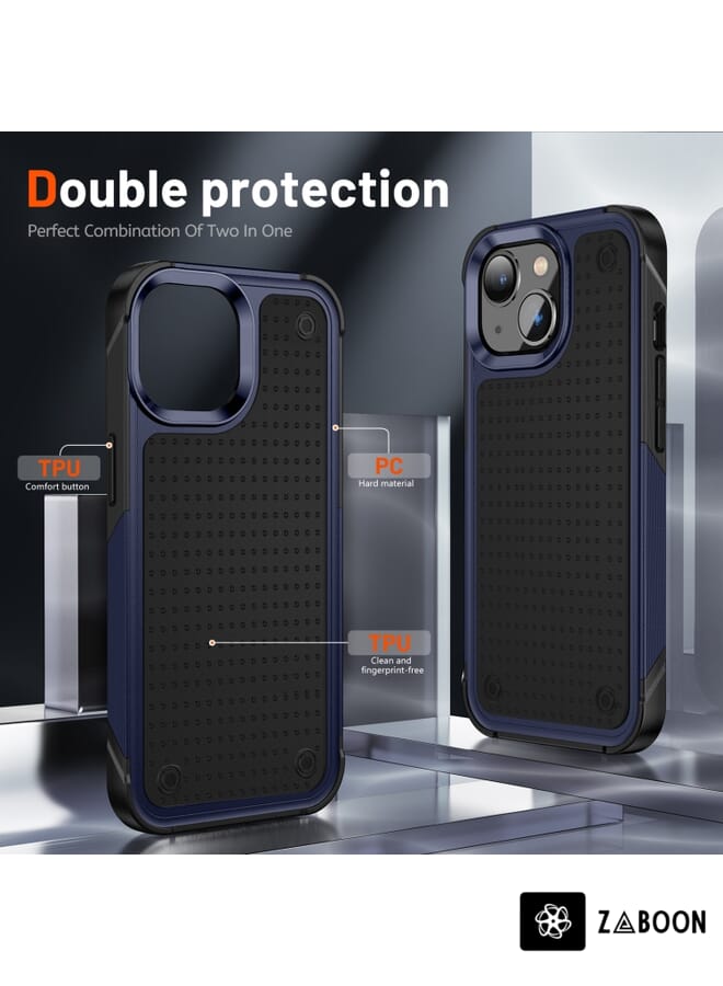 Zaboon Protective Case Cover For iPhone 14 PC + TPU Shockproof Protective - Image 4