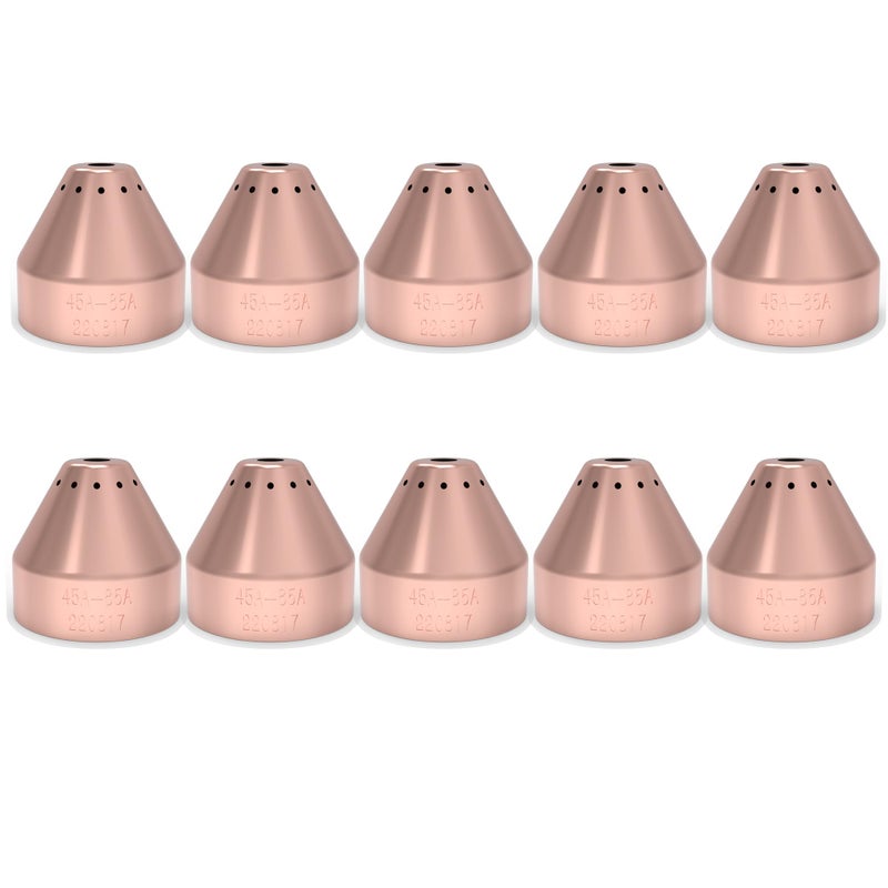 KEMAO 10Pcs 220817 Plasma Cutter Shield Fit for PMX 45XP6585105 Machine Mechanized Plasma Cutting Torch Consumable - Image 2