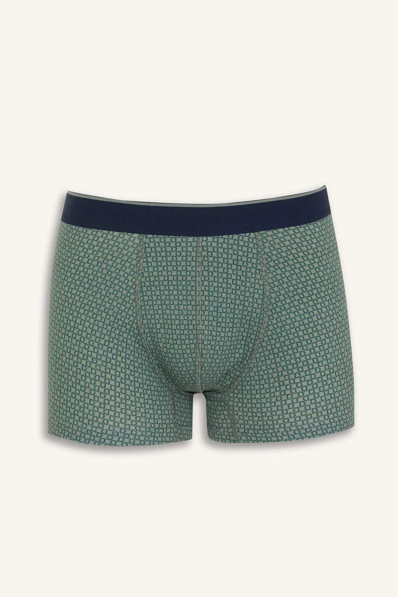 ديفاكتو Regular Fit Checkered 3 Piece Boxers