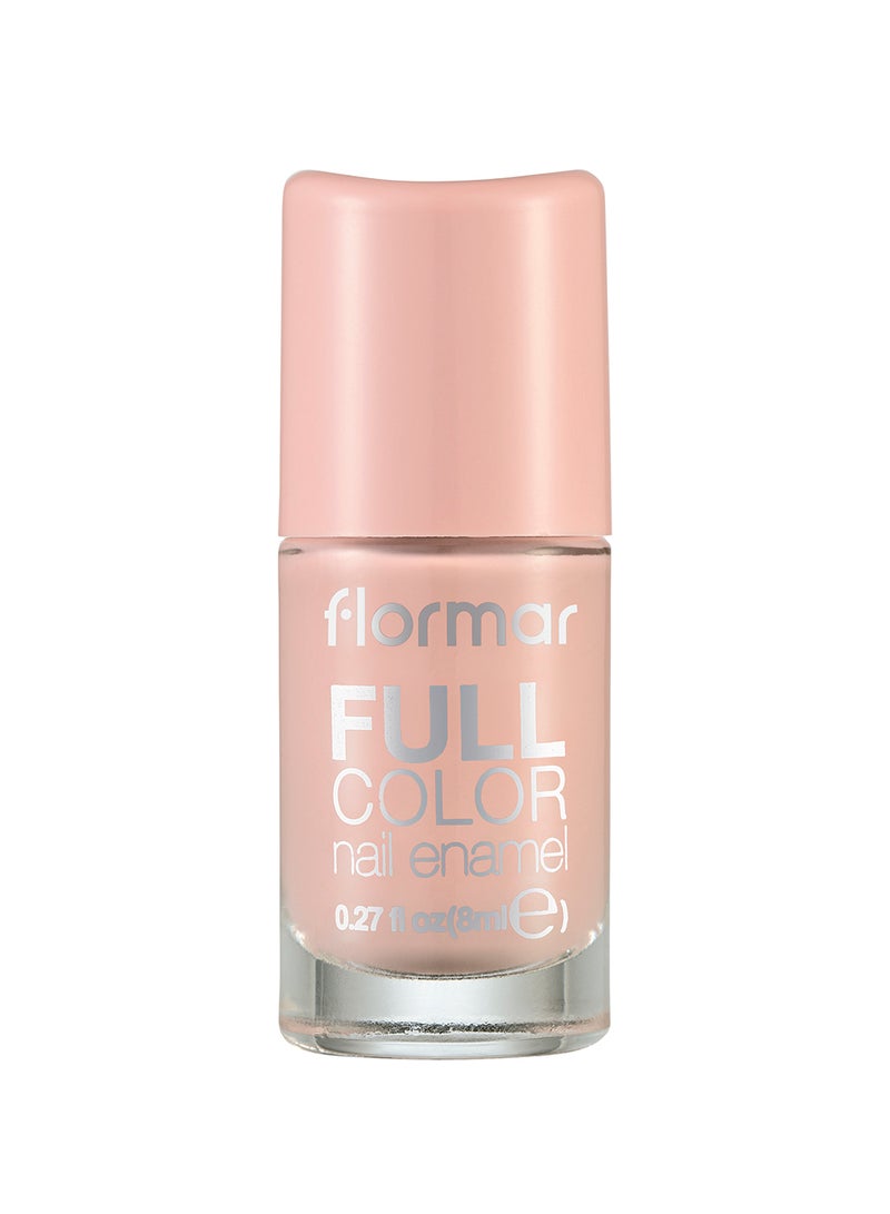 flormar Full Color Nail Enamel FC60 Bubbly Peach - Image 1