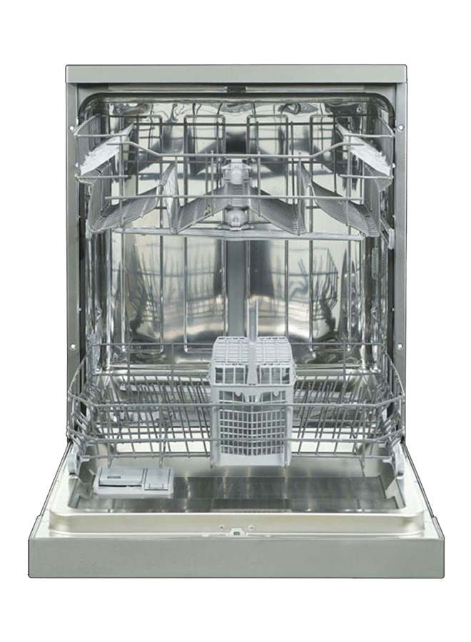 HOOVER Freestanding Dishwasher, 15 Place Settings, 7 Programs, Turbo Drying, 3rd Rack, Delay Start, Child Lock, Steel, Made in Turkey, Min 1 Year Warranty Made in Turkey - Inox - HDW-V715-S HDW-V715-S silver - Image 2
