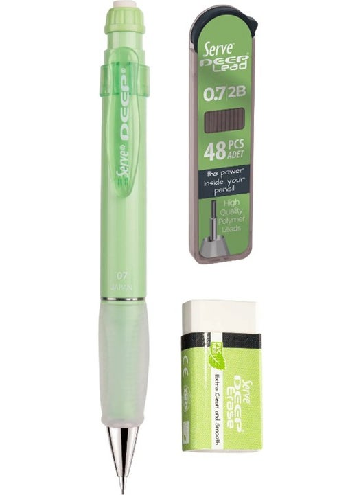 Serve Deep 3-Piece School Set Green  - Image 2