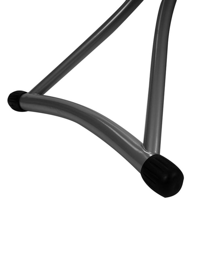 Royalford Ironing Board With Cloth Rack 100% Cotton Cover 7Mm Foam Pad Assorted Colors Grey/White - Image 4
