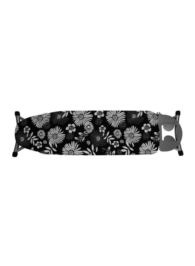 Royalford Ironing Board With Cloth Rack 100% Cotton Cover 7Mm Foam Pad Assorted Colors Grey/White - Image 3
