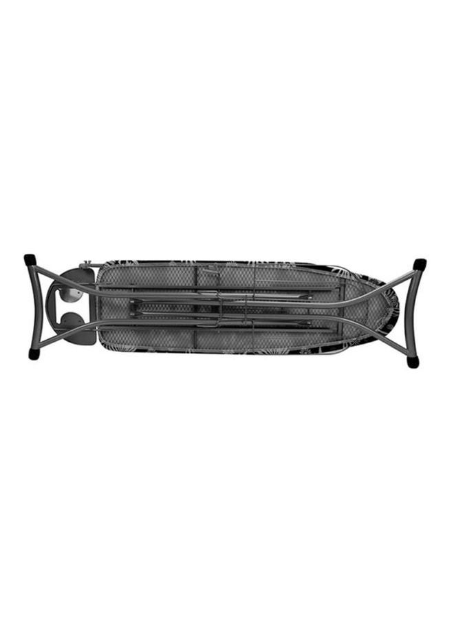 Royalford Ironing Board With Cloth Rack 100% Cotton Cover 7Mm Foam Pad Assorted Colors Grey/White - Image 2