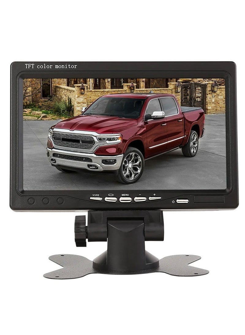 7 inch LCD Monitor Small LCD Monitor HD AV/VGA/HDMI Input Compatiable - Image 1