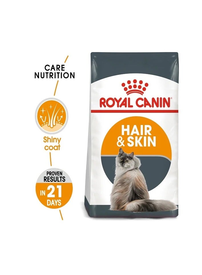 Royal Canin Hair & Skin Adult Dry Cat Food - Image 2