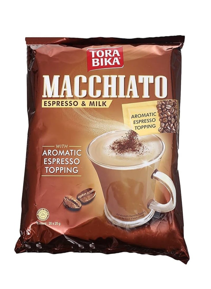 Tora Bika Macchiato Espresso & milk 20 bags