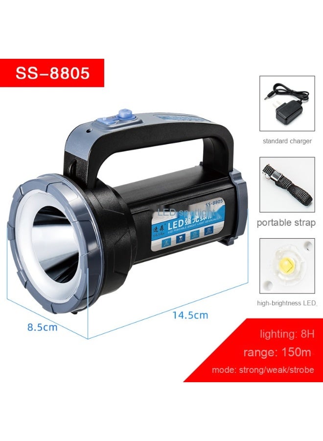 Rechargeable High-Power Handheld Spotlight - Essential for Outdoor Emergencies