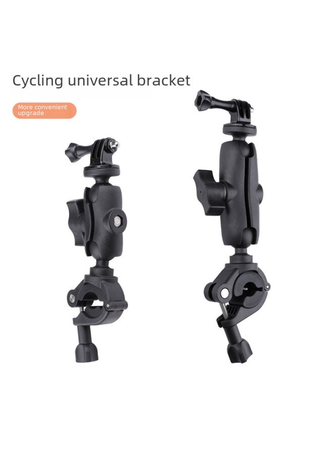 Electric Car Mobile Phone Sports Camera Handlebar Bracket Motorcycle Riding Navigation Bracket Universal Clip Selfie Live Clip-Color:Standard Edition + Knob Mobile Phone Clip - Image 5