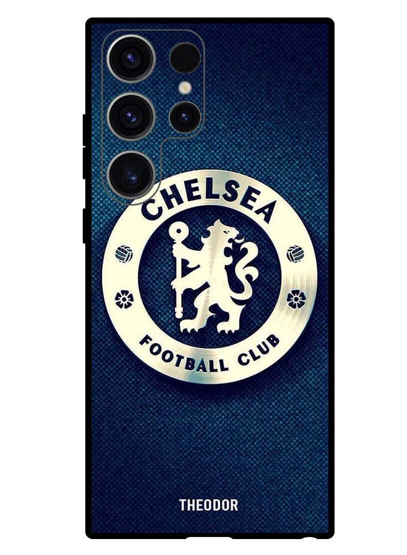 Theodor Protective Case Anti Scratch Shock Proof Bumper Cover For Samsung Galaxy S23 Ultra Chelsea Blue - Image 1