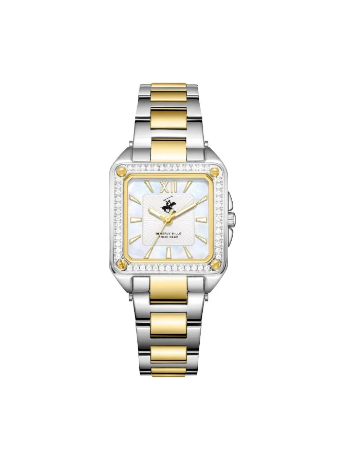 بيفرلي هيلز بولو كلوب BEVERLY HILLS POLO CLUB Women's Analog MOP Dial Watch - BP3671C.220