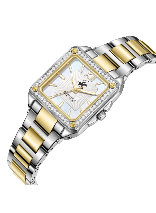 بيفرلي هيلز بولو كلوب BEVERLY HILLS POLO CLUB Women's Analog MOP Dial Watch - BP3671C.220