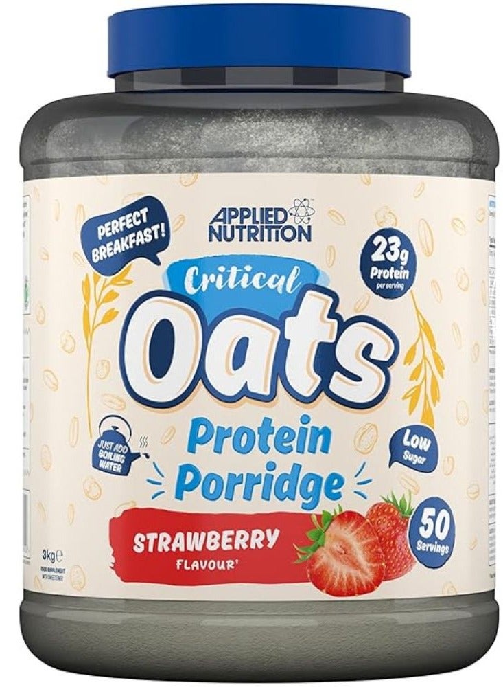Applied Nutrition Critical Oats Protein Porridge -Strawberry - 3Kg