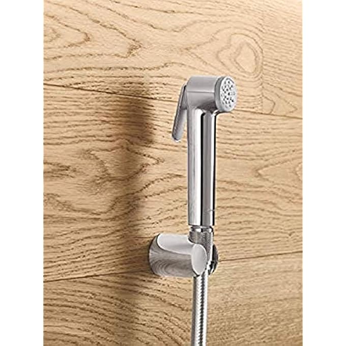 Hand Shower Spray Shower Accessories Light and Convenient Easy to Replace Handheld Bidet Sprayer for Toilet Diaper Sprayer with Wall Base and Hose - Image 3