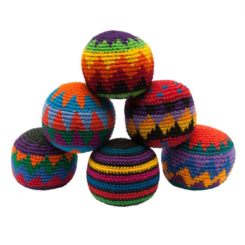 Hacky Sack هاكي ساك - كرات كيك محبوكة بألوان متنوعة - Image 2