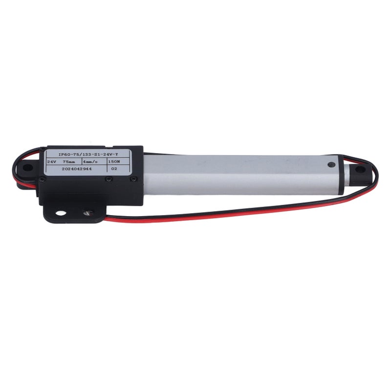 Electric Mini Linear Actuator Telescopic Small Motion Actuator 150N 75mm Stroke DC24V 4mm/s for Robot - Image 1