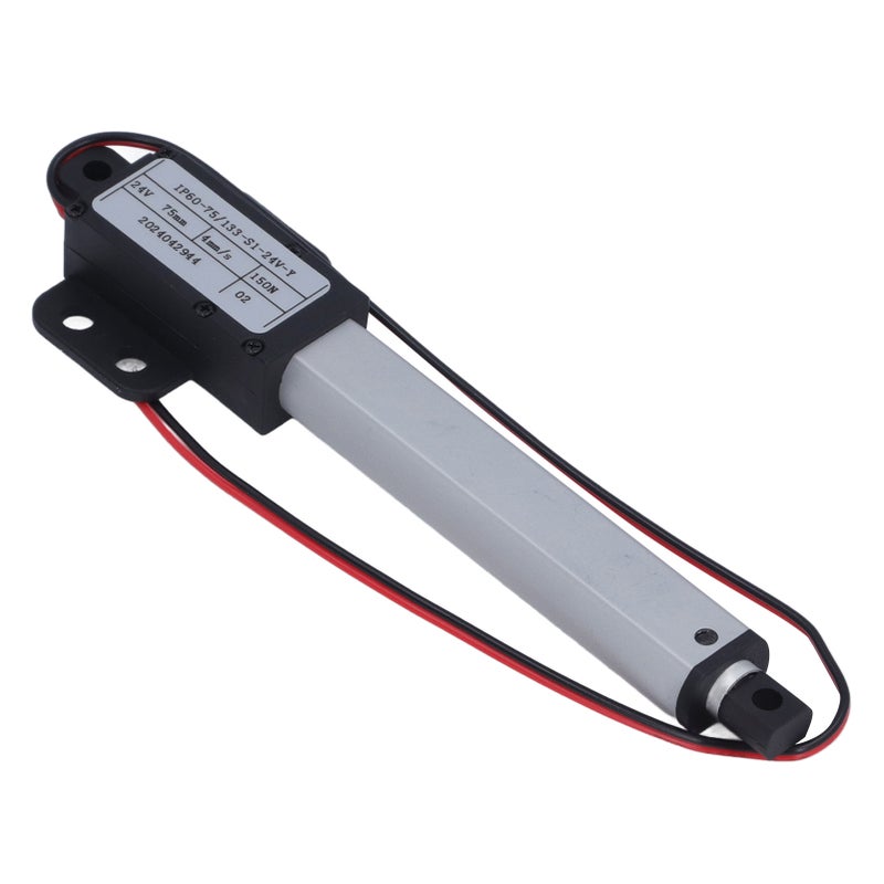 Electric Mini Linear Actuator Telescopic Small Motion Actuator 150N 75mm Stroke DC24V 4mm/s for Robot - Image 3