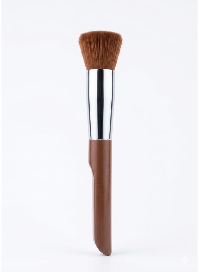 Premium Blush Bronzer Face Makeup Brush, Perfect For Cheek Nose Blending Contouring Polishing, Suitable For Powder Liquid Cream(Angled and Triangular Contour Brush