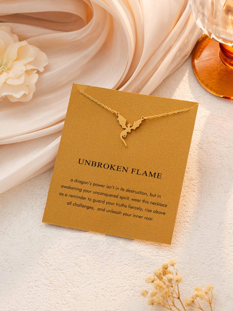 Baydurcan Dragon Necklace for Women Inspirational Gifts for Women Dragon Jewelry (Dragons) - Image 5